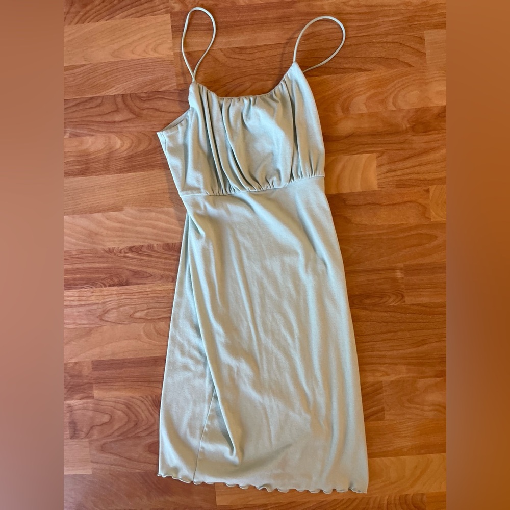 Green Wild Fable Mini Dress
